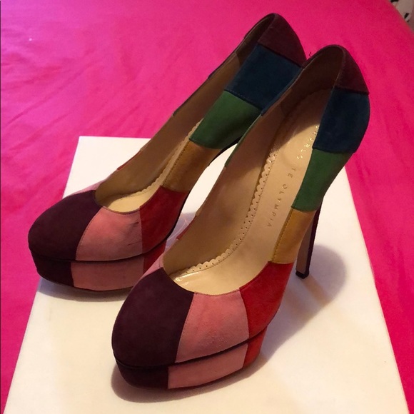 Charlotte Olympia Pumps Sz 9 - Picture 6 of 6